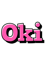 Oki girlish logo