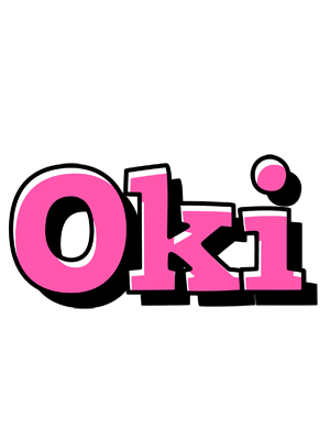 Oki girlish logo