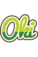 Oki golfing logo