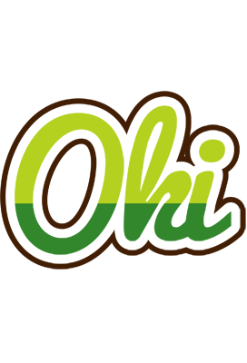 Oki golfing logo