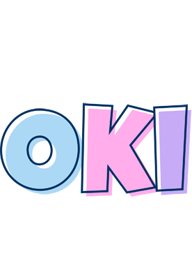 Oki pastel logo