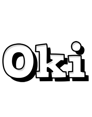 Oki snowing logo