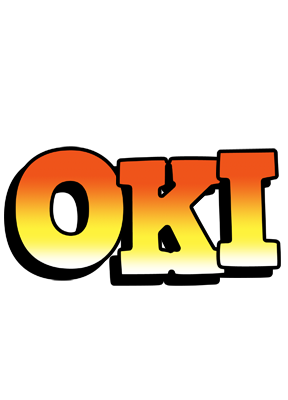 Oki sunset logo