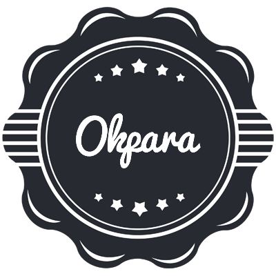 Okpara badge logo