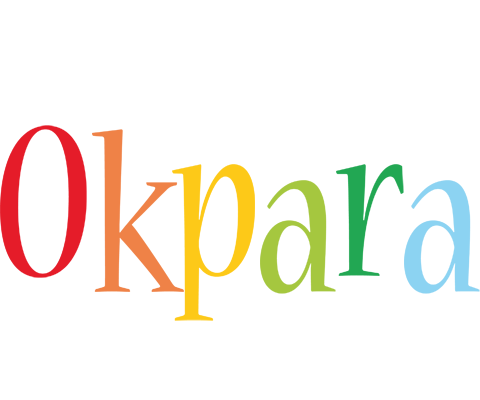 Okpara birthday logo
