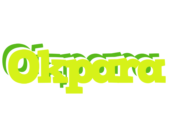 Okpara citrus logo