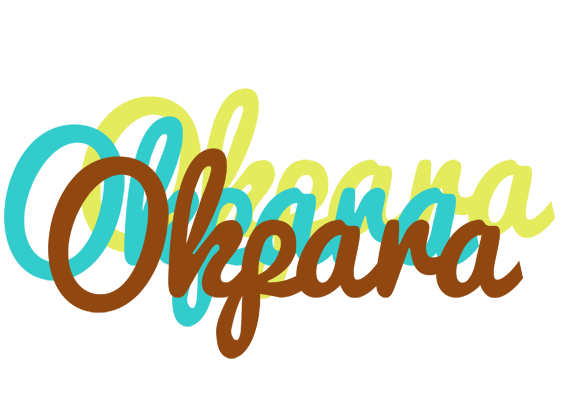 Okpara cupcake logo