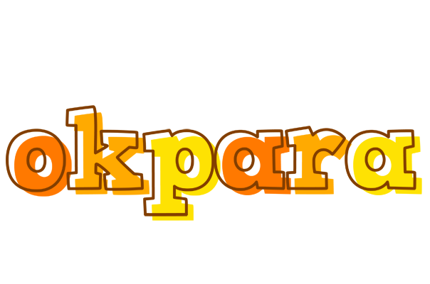 Okpara desert logo