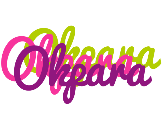 Okpara flowers logo