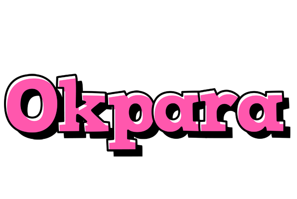Okpara girlish logo