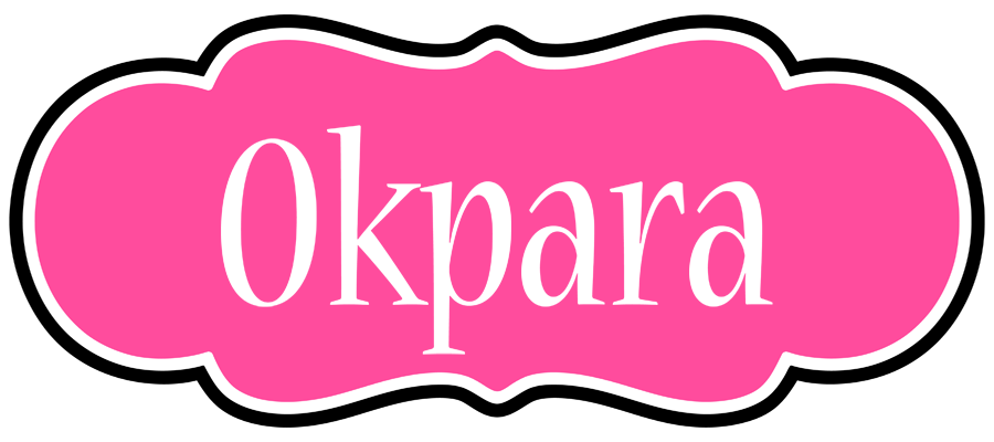 Okpara invitation logo