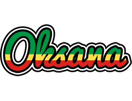 Oksana african logo