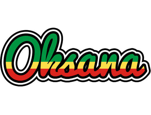 Oksana african logo