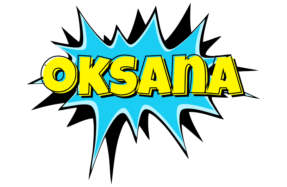 Oksana amazing logo