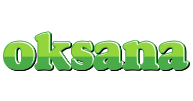 Oksana apple logo