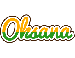 Oksana banana logo
