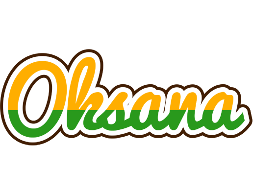 Oksana banana logo