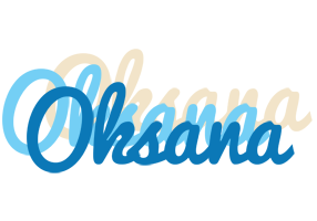 Oksana breeze logo