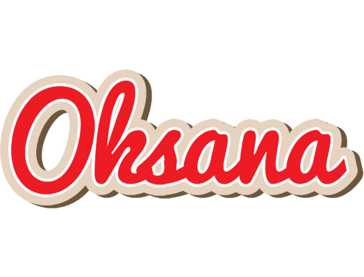 Oksana chocolate logo
