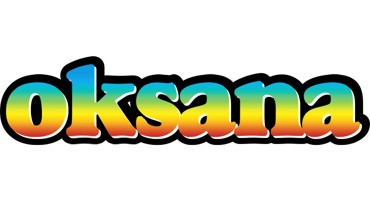 Oksana color logo