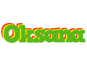 Oksana crocodile logo