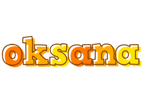 Oksana desert logo