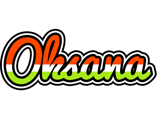 Oksana exotic logo