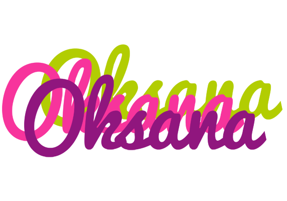 Oksana flowers logo