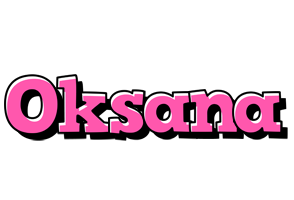 Oksana girlish logo