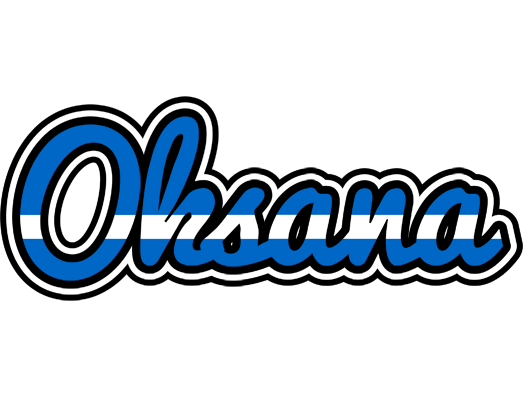 Oksana greece logo