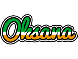 Oksana ireland logo