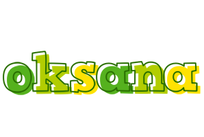 Oksana juice logo