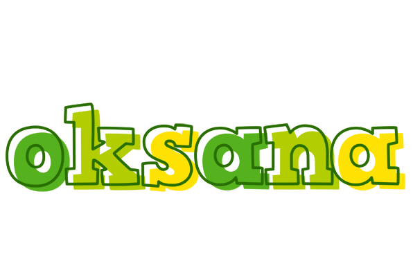 Oksana juice logo