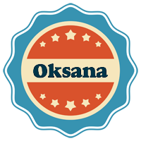 Oksana labels logo