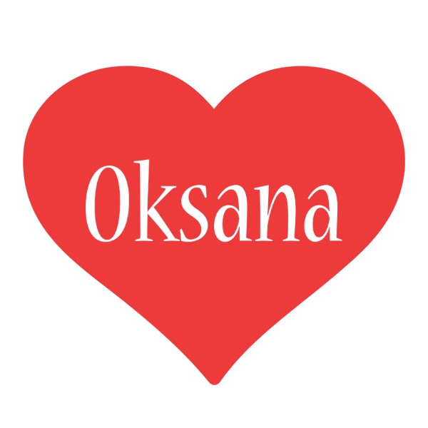 Oksana love logo