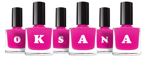Oksana nails logo