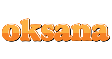Oksana orange logo