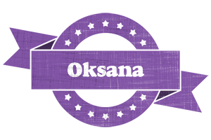 Oksana royal logo