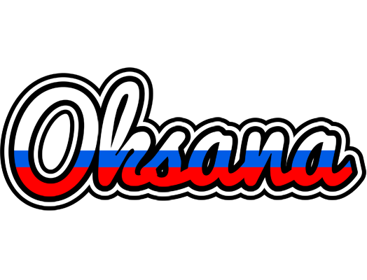Oksana russia logo