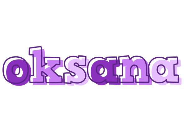 Oksana sensual logo