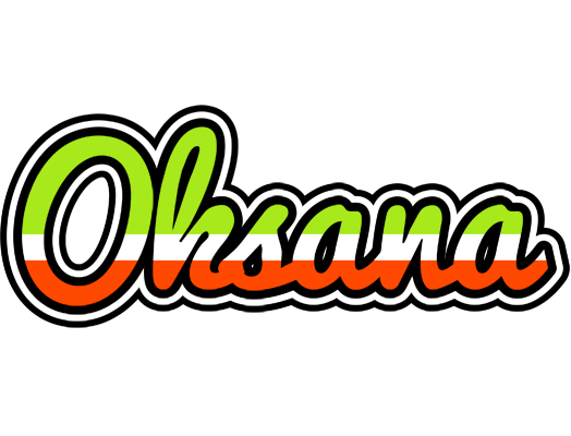 Oksana superfun logo