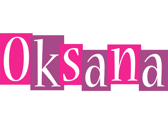 Oksana whine logo