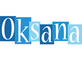 Oksana winter logo