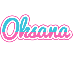 Oksana woman logo