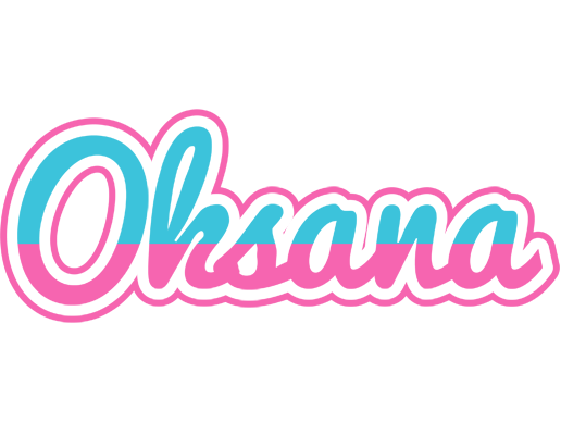 Oksana woman logo