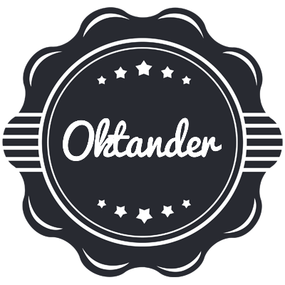 Oktander badge logo