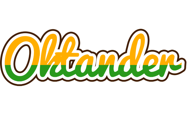 Oktander banana logo