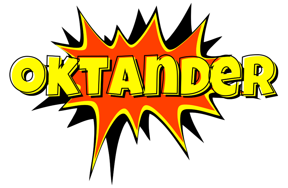Oktander bazinga logo