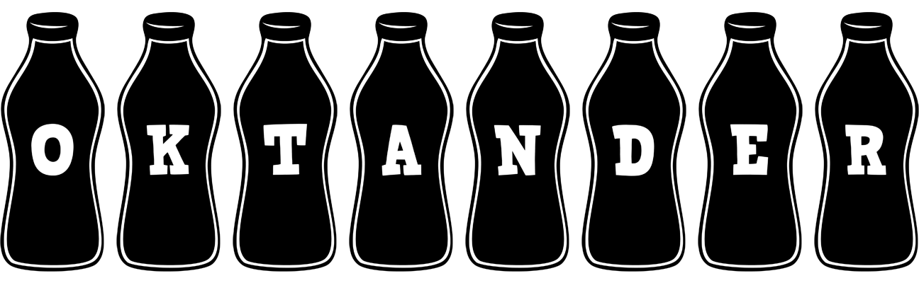 Oktander bottle logo