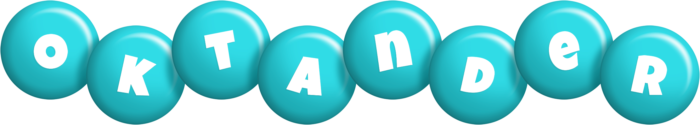Oktander candy-azur logo